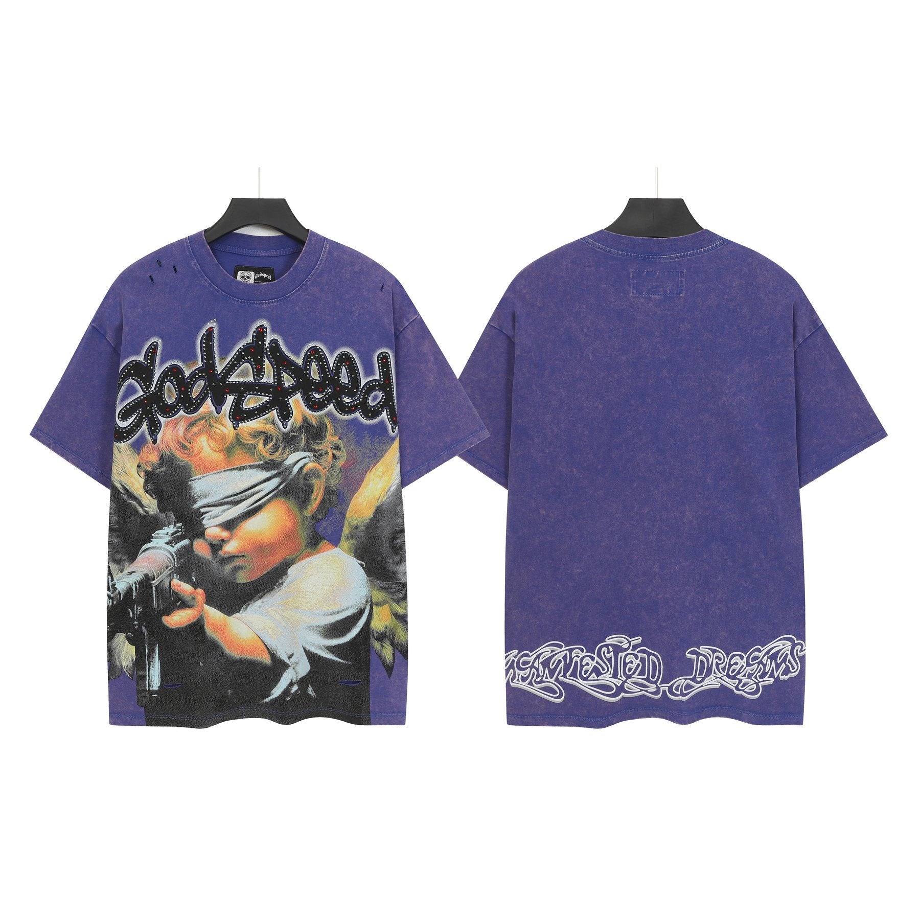 Godspeed Manifested Dreams Angel Graphic T-Shirt — front