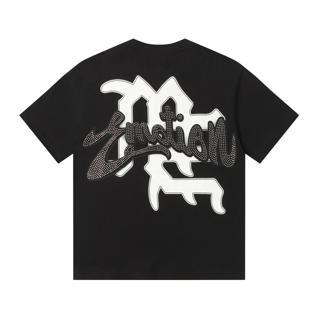MIXED EMOTION Cherub Graphic T-Shirt — back
