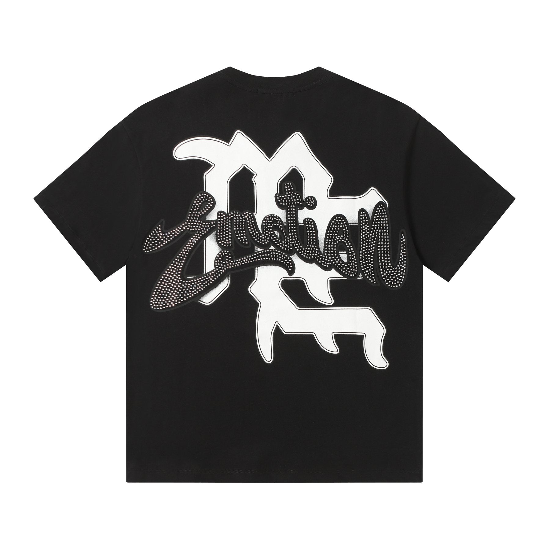 MIXED EMOTION Cherub Graphic T-Shirt — back