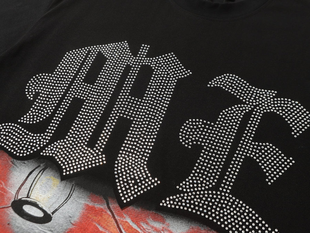MIXED EMOTION Octopus Graphic Short-Sleeve T-Shirt — detail