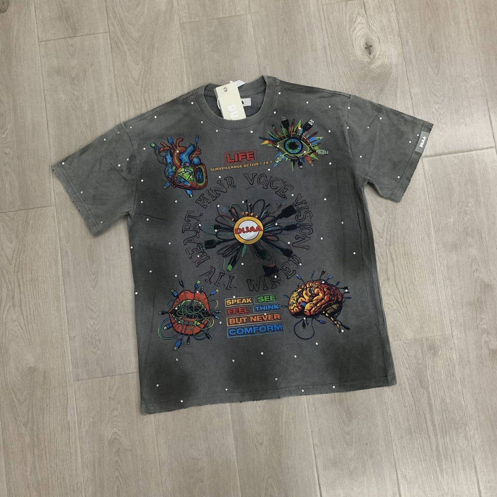 Rough Play New Age Graphic T-Shirt — front