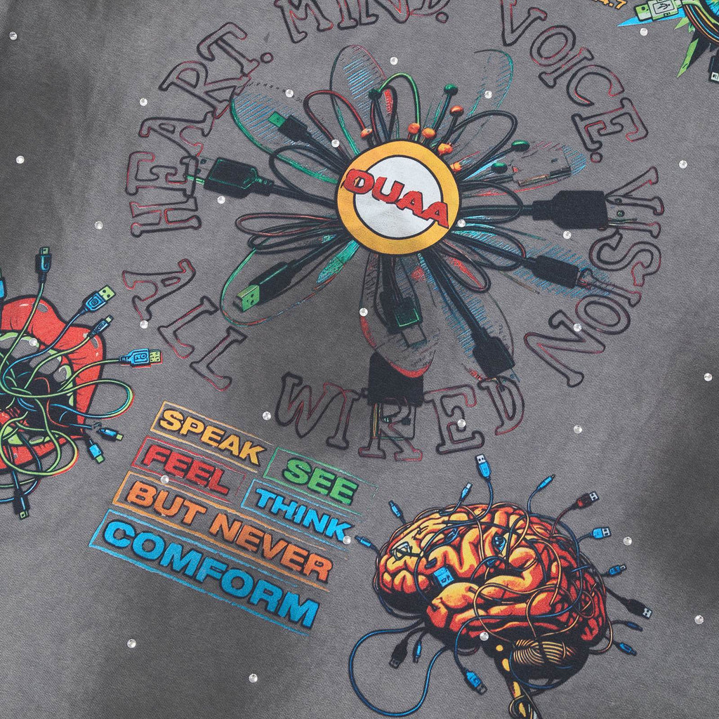 Rough Play New Age Graphic T-Shirt — detail