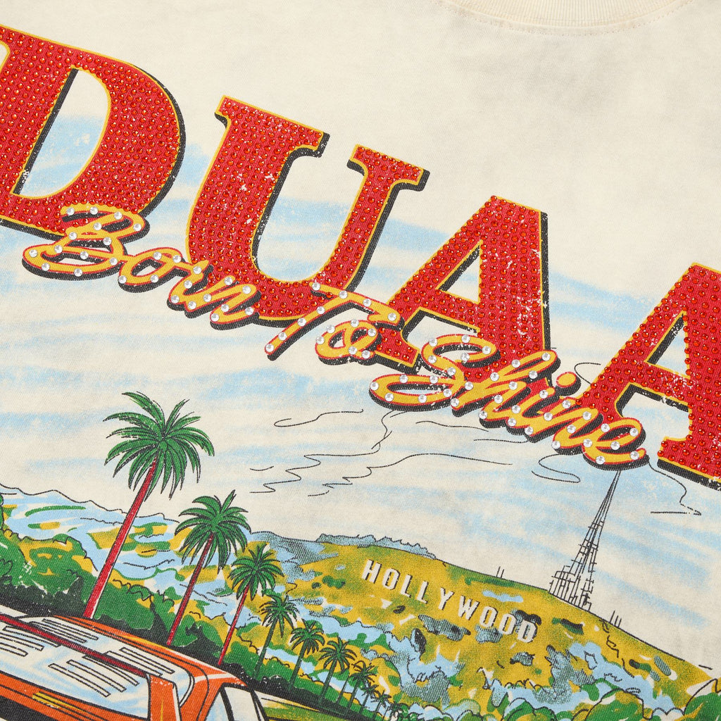 Rough Play DUAA Car Graphic Short-Sleeve T-Shirt — detail