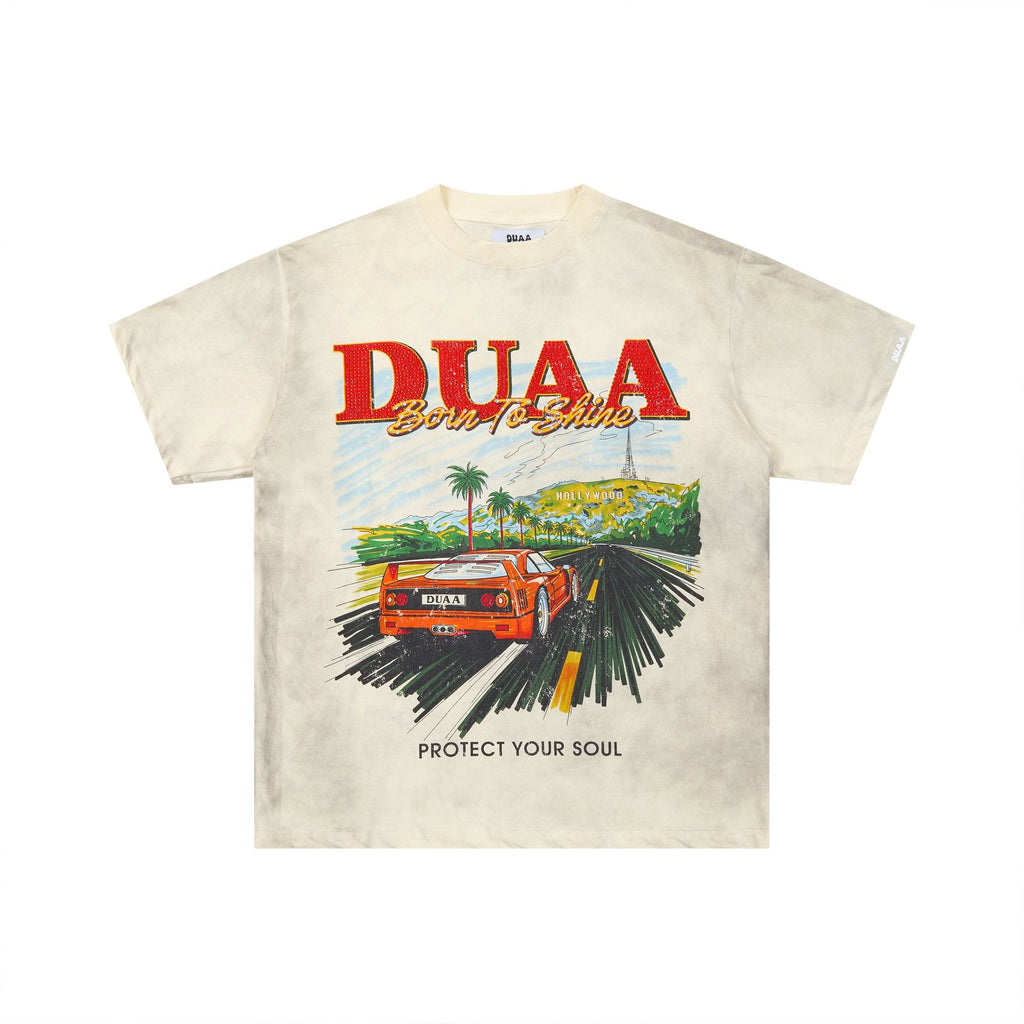 Rough Play DUAA Car Graphic Short-Sleeve T-Shirt — hero
