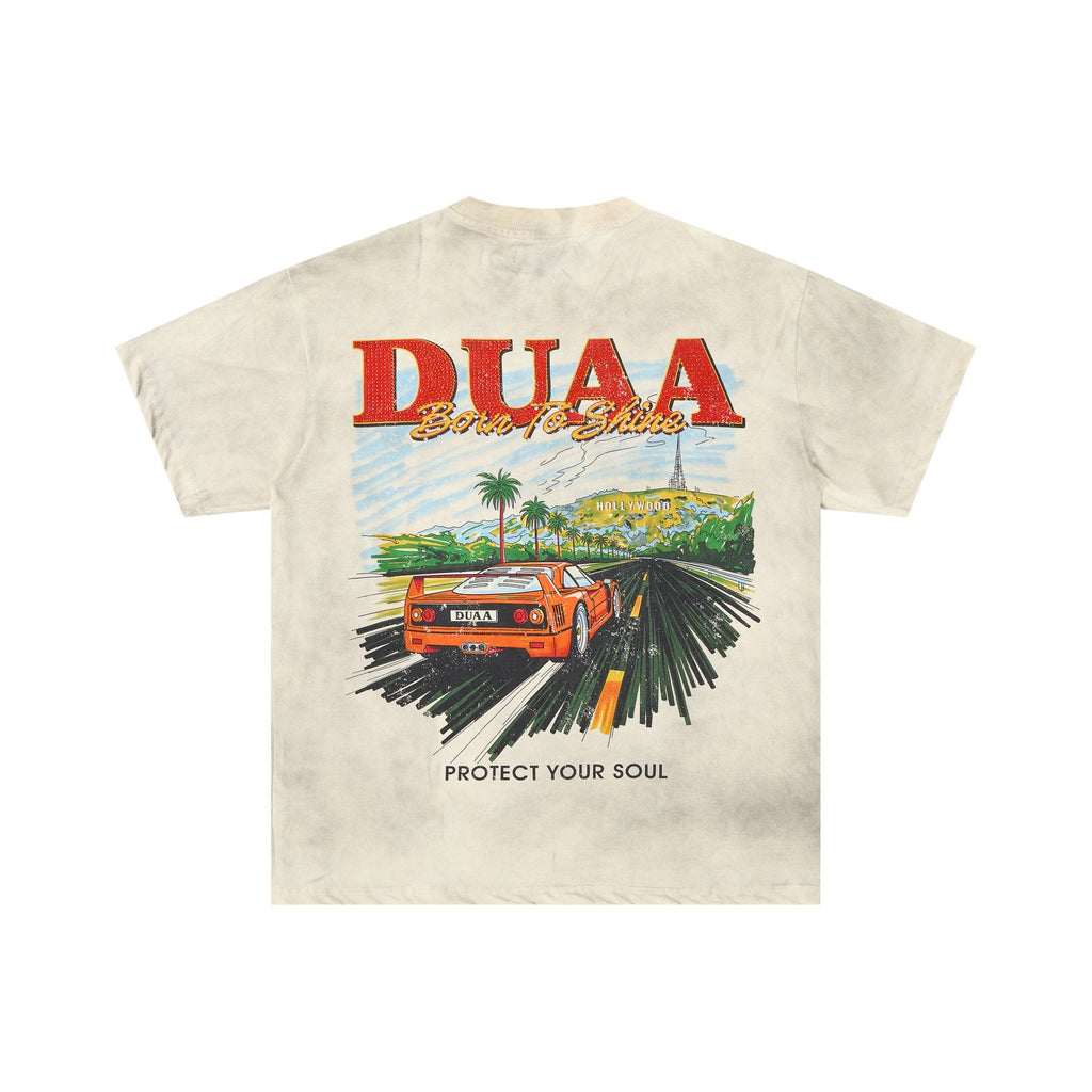 Rough Play DUAA Car Graphic Short-Sleeve T-Shirt — front