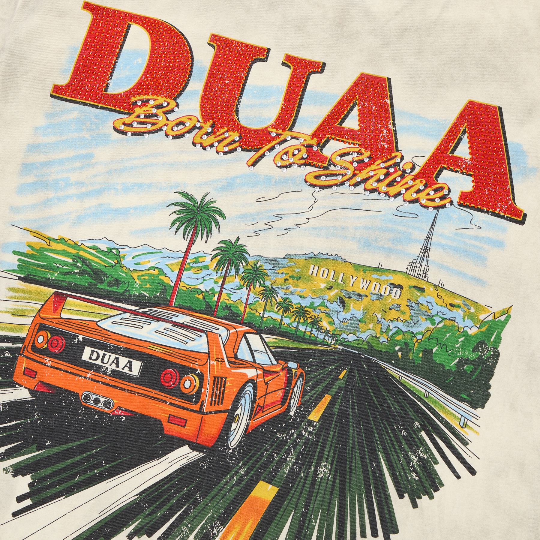 Rough Play DUAA Car Graphic Short-Sleeve T-Shirt — detail
