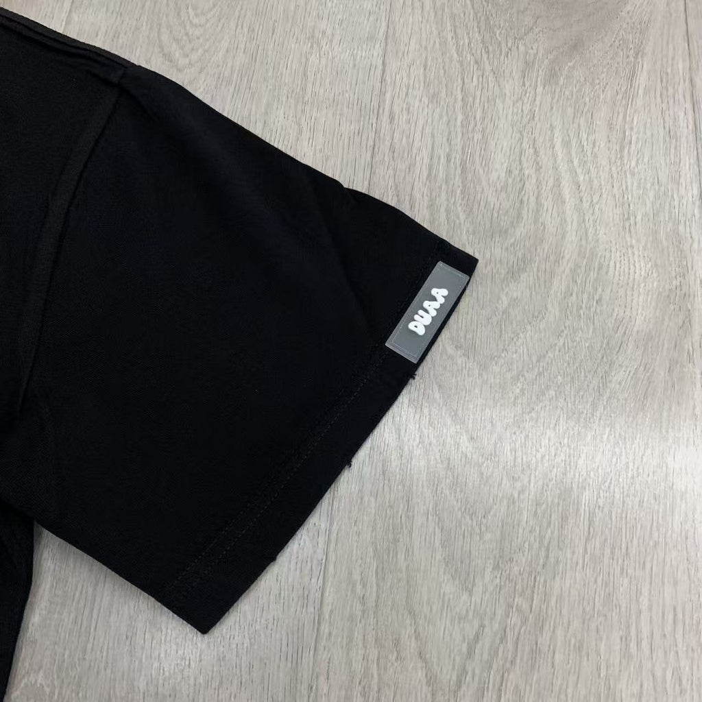 Rough Play DUAA Global Run Club Graphic T-Shirt — fabric_closeup
