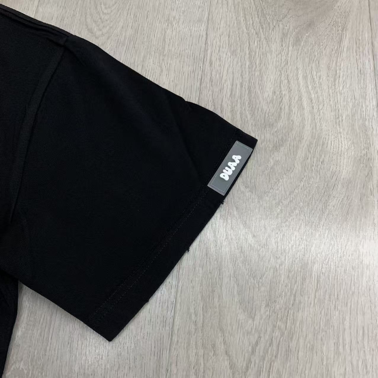 Rough Play DUAA Global Run Club Graphic T-Shirt — fabric_closeup