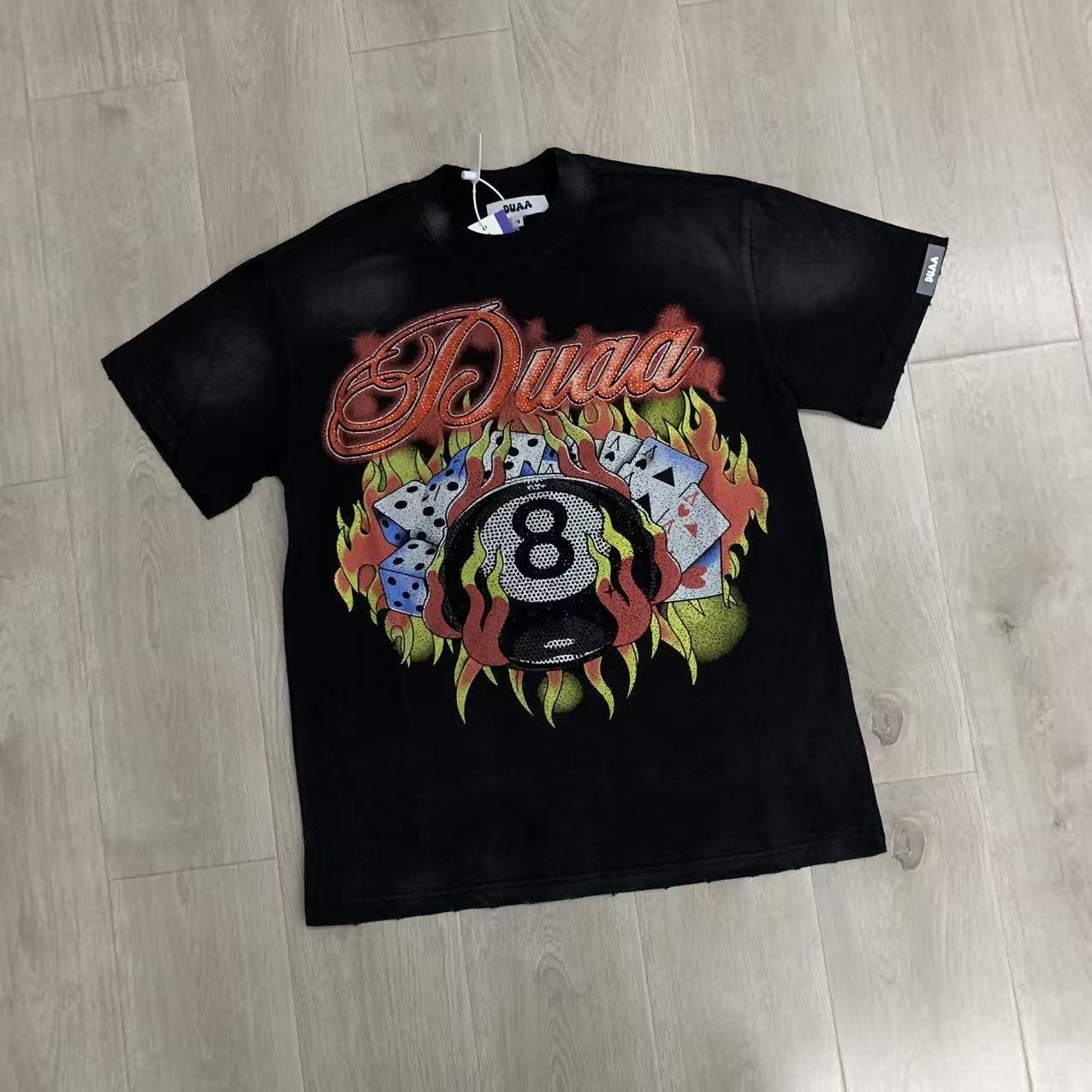 Rough Play DUAA Risk Graphic T-Shirt — front
