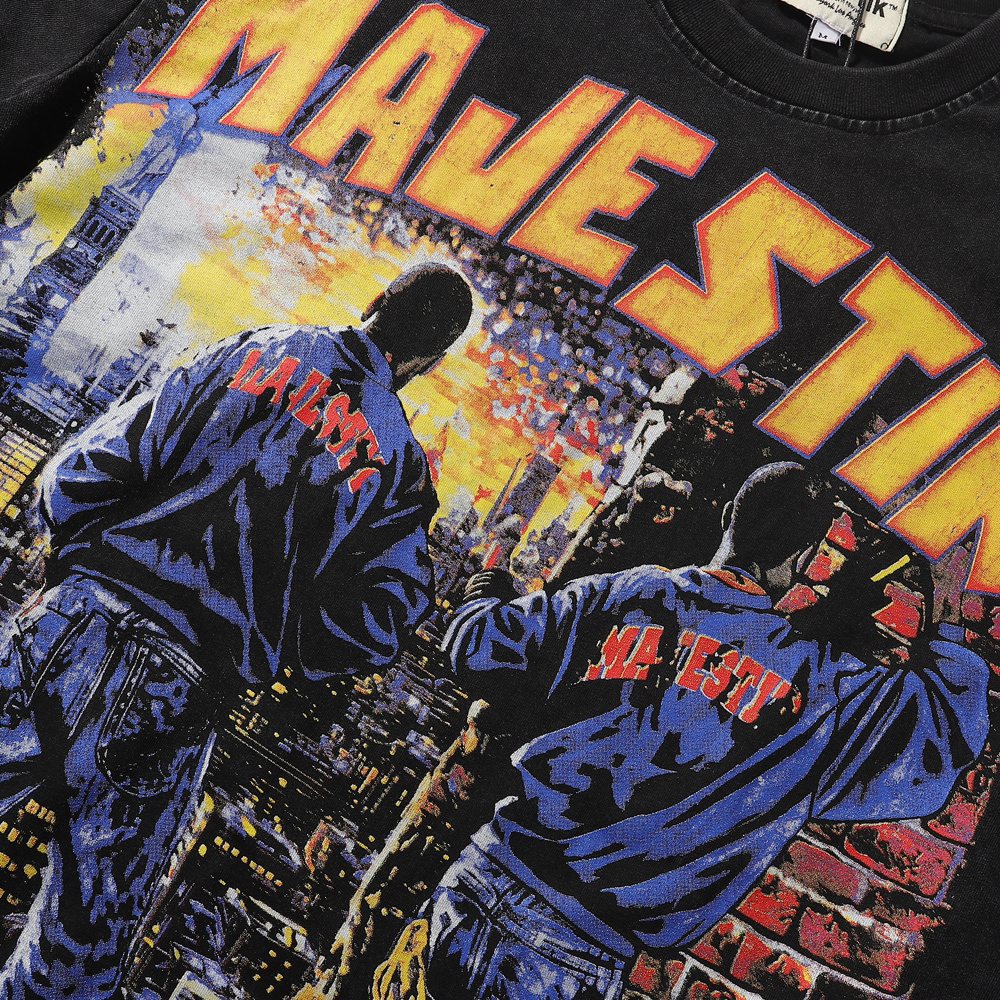 MAJESTIK Treet Artist Graphic Short-Sleeve T-Shirt — detail