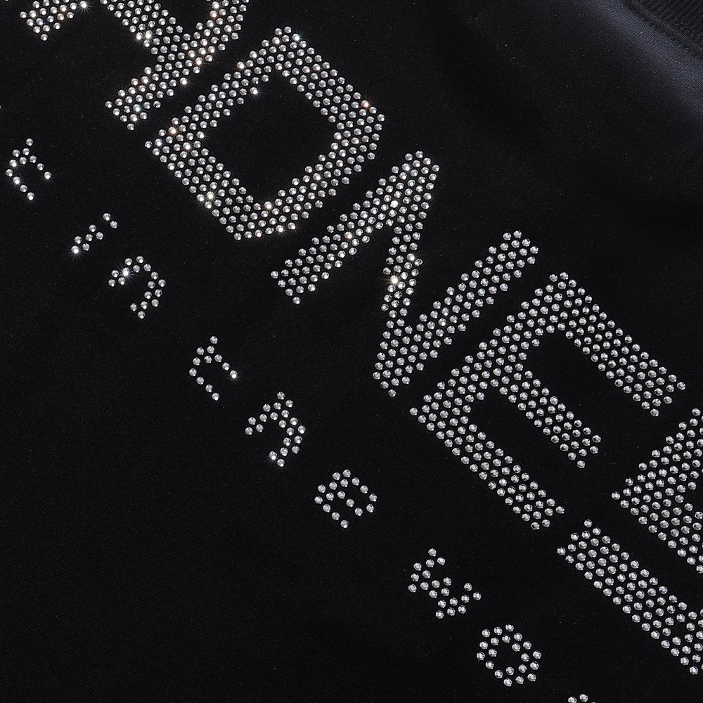 MAJESTIK Carnival Graphic Cropped T-Shirt — detail
