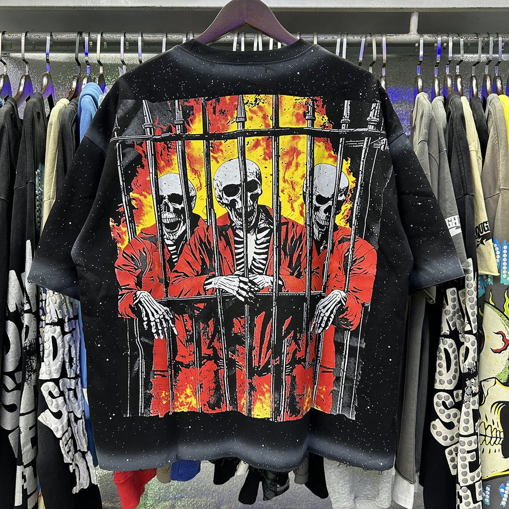 BKYS Revival Get Lost Skeleton Graphic T-Shirt — context