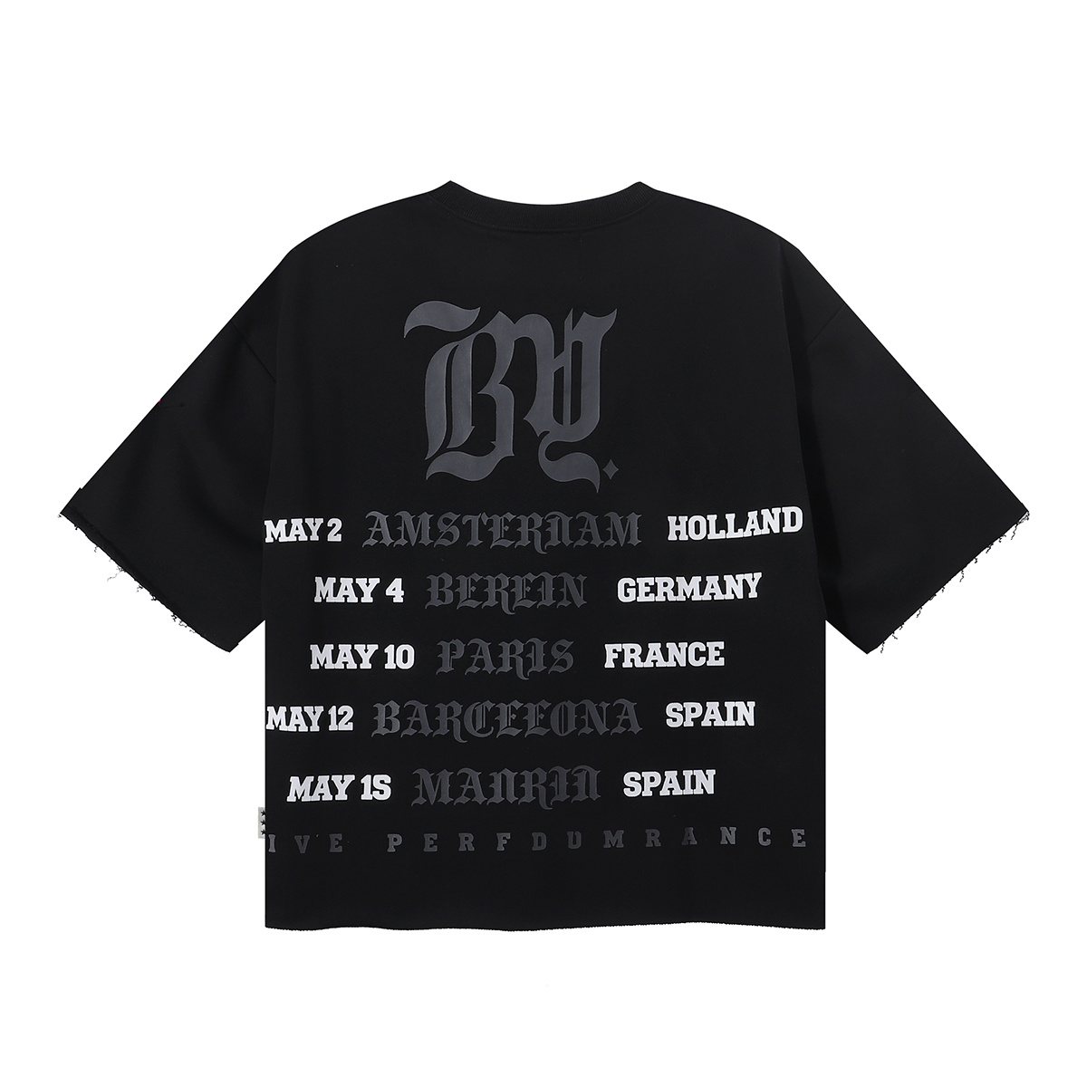 BKYS Revival Skull DJ Tour Graphic T-Shirt — back