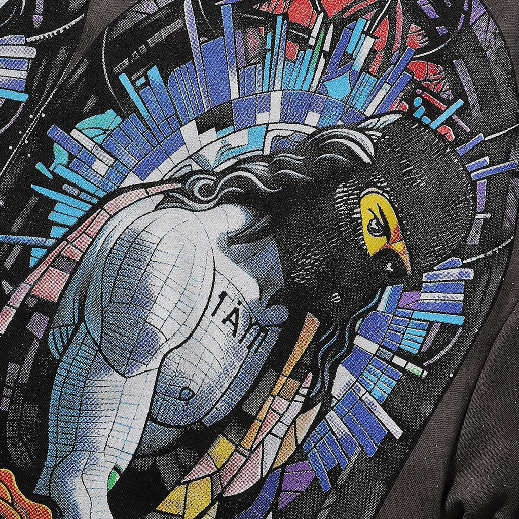 BKYS Revival Saint Graphic Short-Sleeve T-Shirt — detail