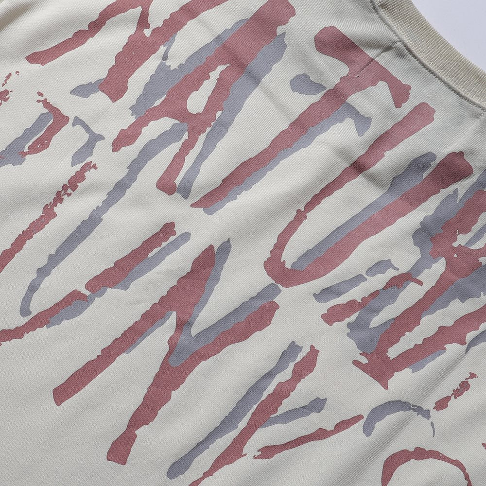 BKYS Revival Natural Punks Cropped Graphic T-Shirt — detail