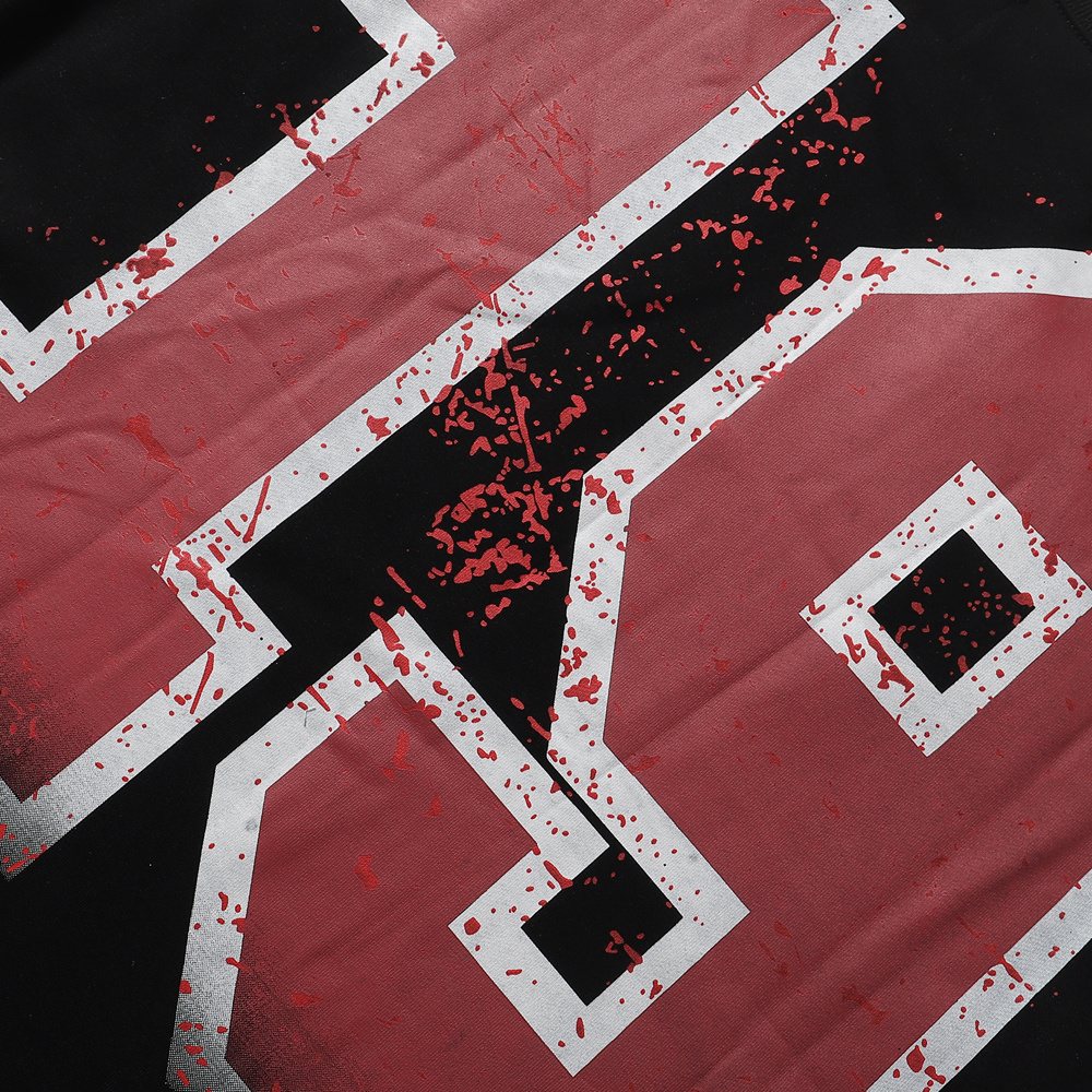 BKYS Revival Racing Skull Graphic Cropped T-Shirt — detail