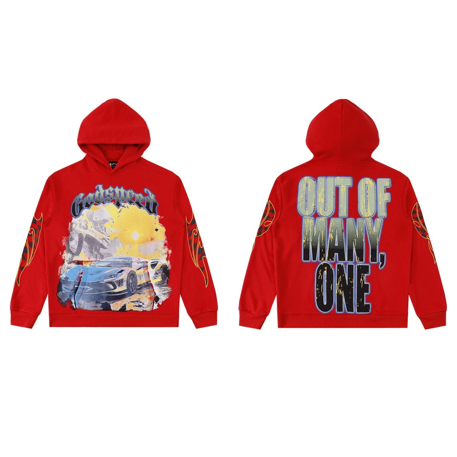 Godspeed Racing Graphic Hoodie — front