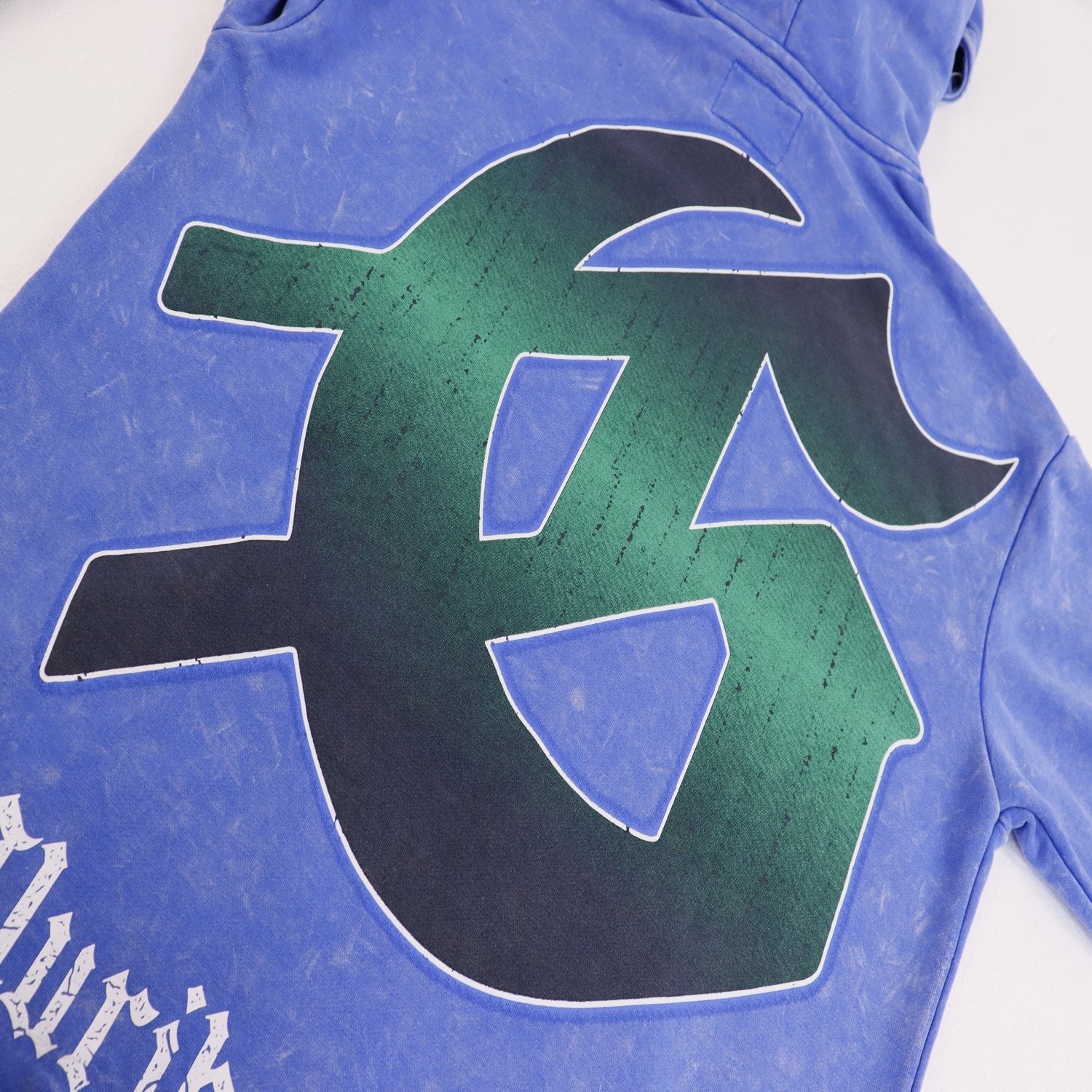 Godspeed Guitar Skeleton Cowboy Graphic Hoodie — detail