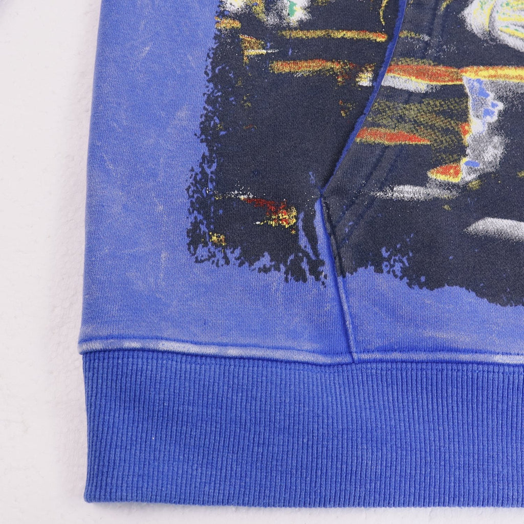 Godspeed Guitar Skeleton Cowboy Graphic Hoodie — detail