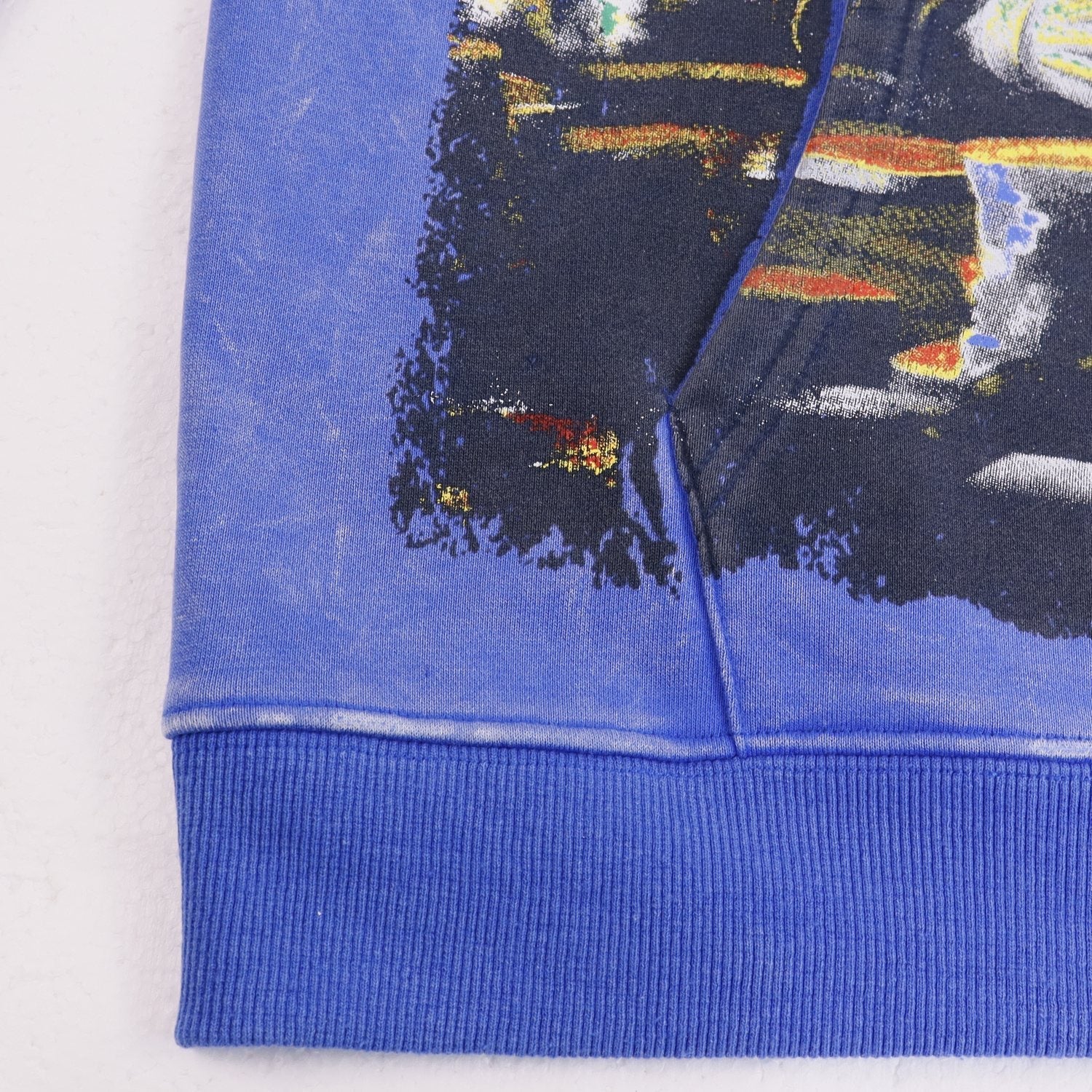 Godspeed Guitar Skeleton Cowboy Graphic Hoodie — detail