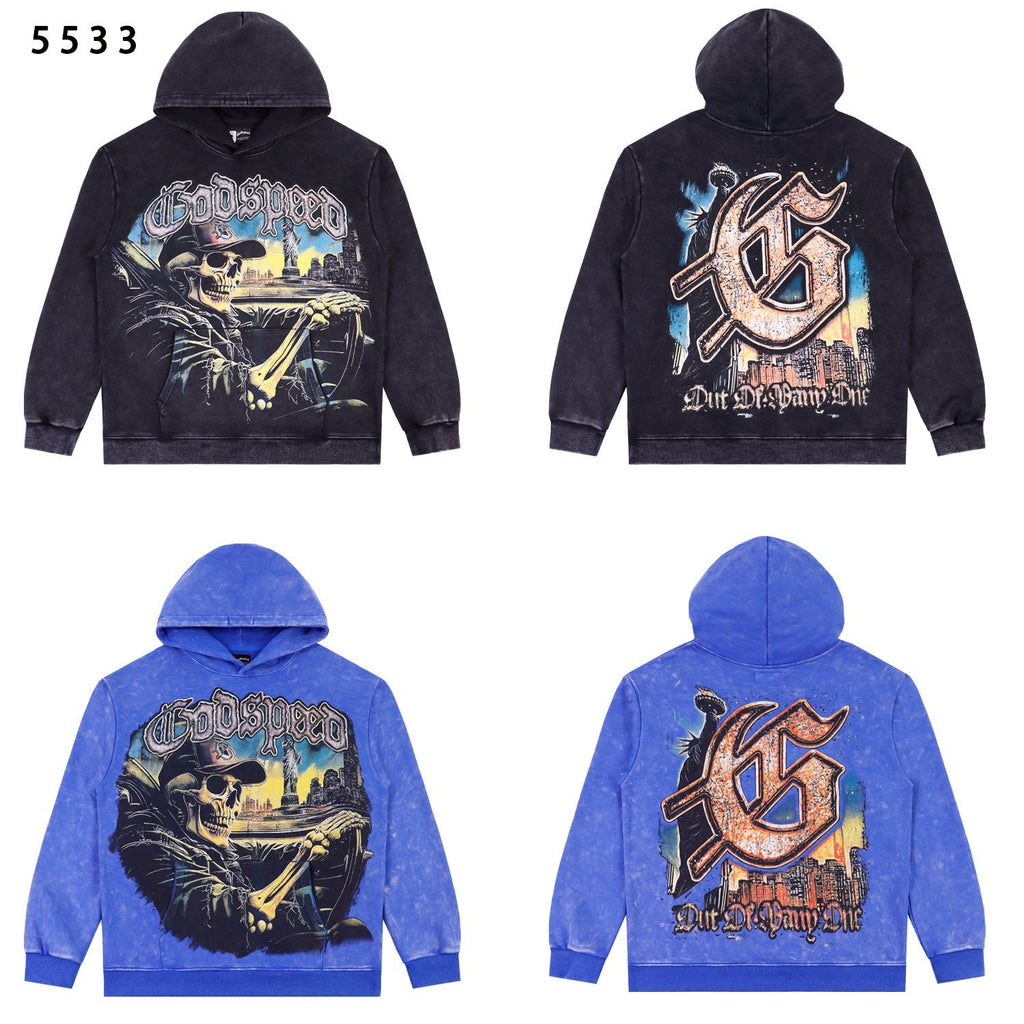 Godspeed Racing Graphic Pullover Hoodie — comparison