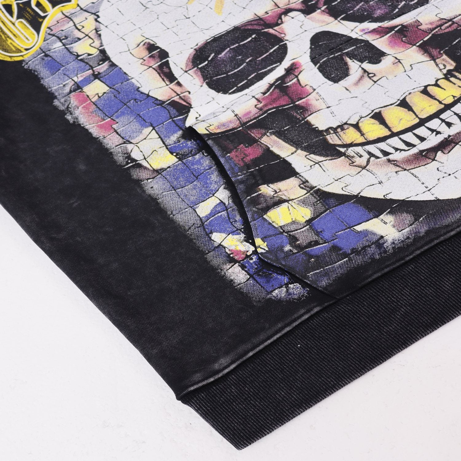 Godspeed Skull Sun Graphic Hoodie — detail