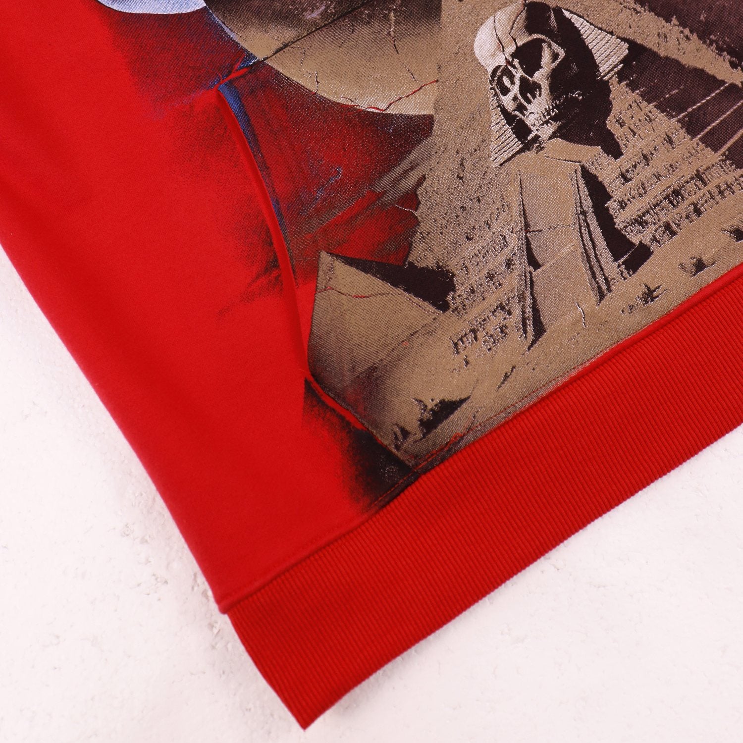 Godspeed Victory Toast Skull Graphic Hoodie — detail