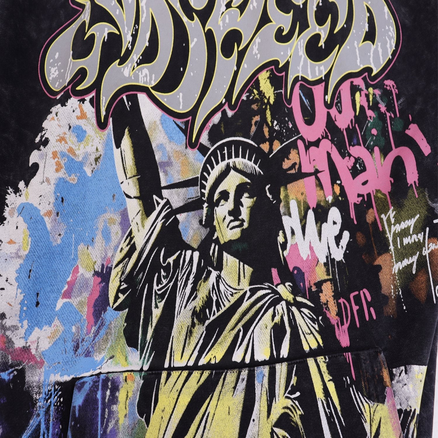 Godspeed E Pluribus Unum Graphic Hoodie — detail