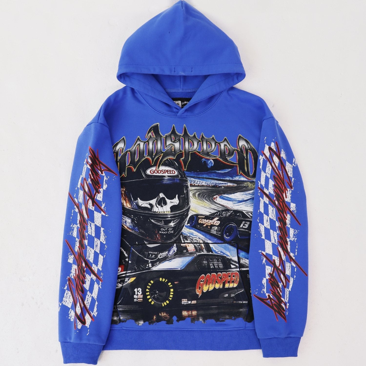 Godspeed Racing Graphic Washed Hoodie — hero