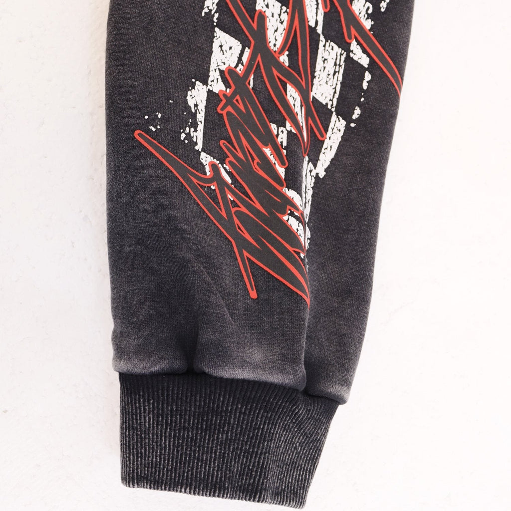 Godspeed Racing Graphic Washed Hoodie — detail