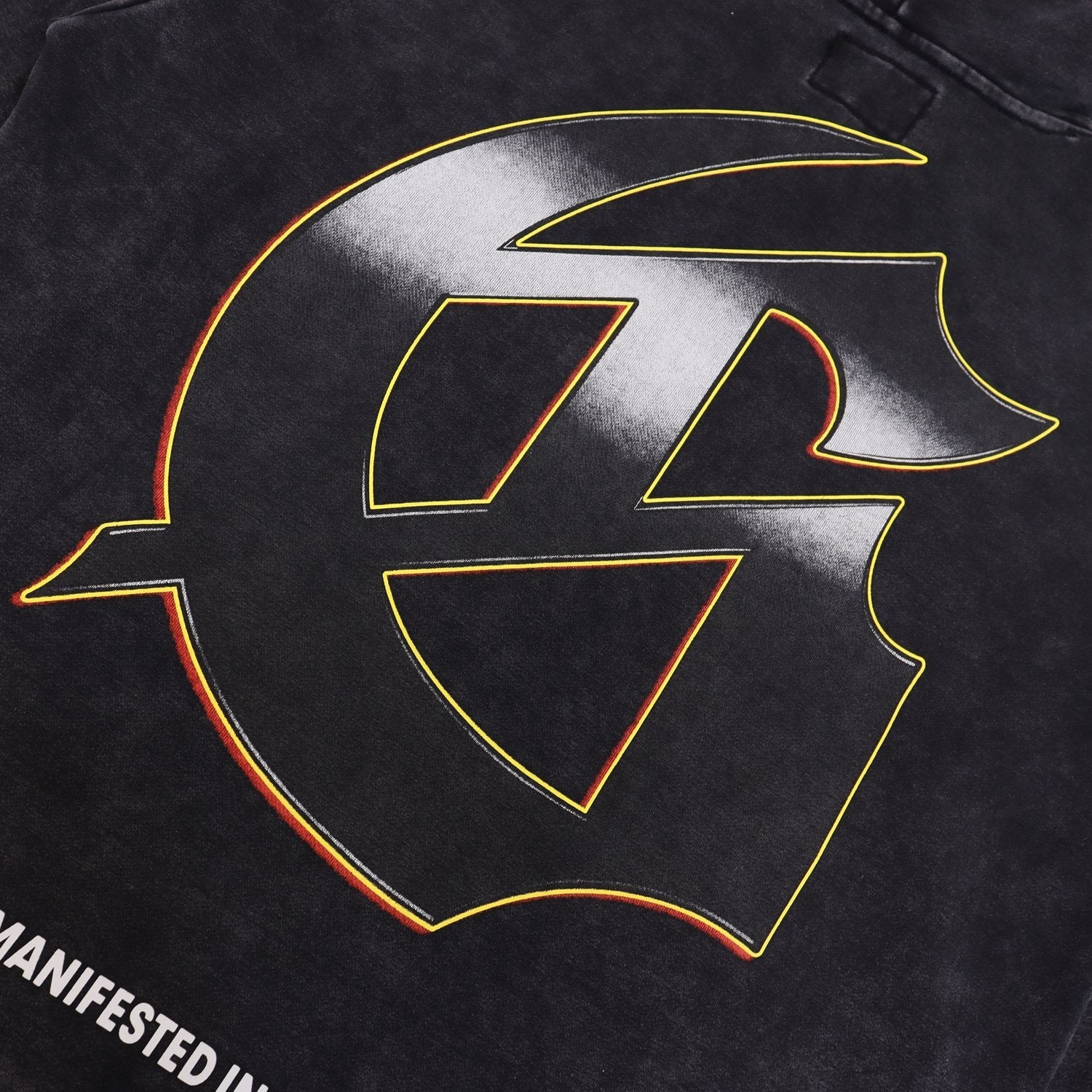 Godspeed Racing Graphic Washed Hoodie — detail