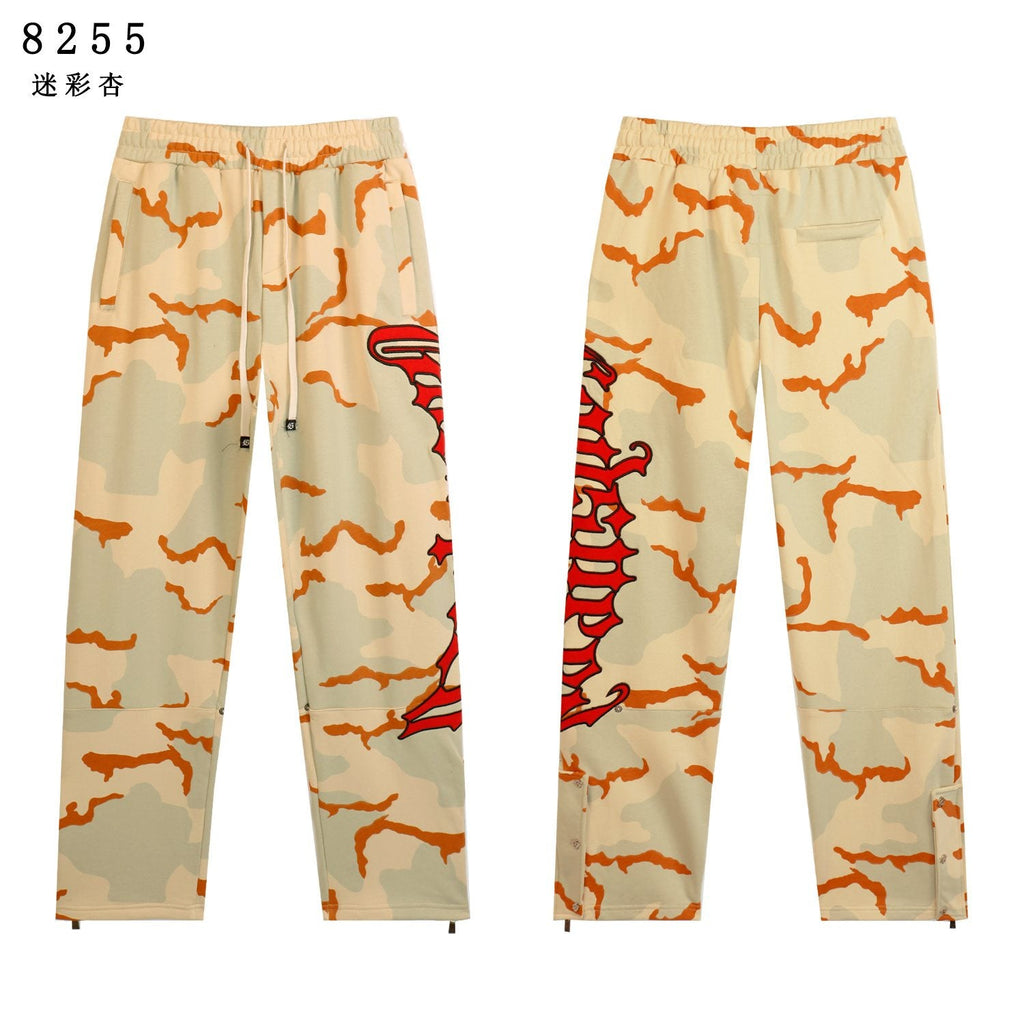 Godspeed Camo Embroidered Hoodie & Pants Matching Set — front