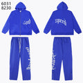 Godspeed White Gothic Zip Hoodie & Jogger Matching Set — hero
