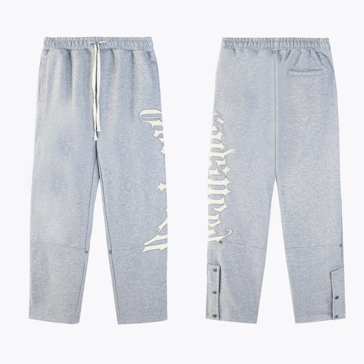 Godspeed Gothic Side Logo Sweatpants — front