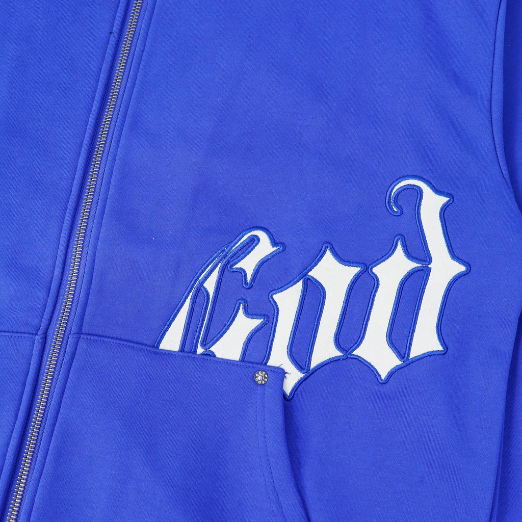 Godspeed Contrast Gothic Zip Hoodie — detail