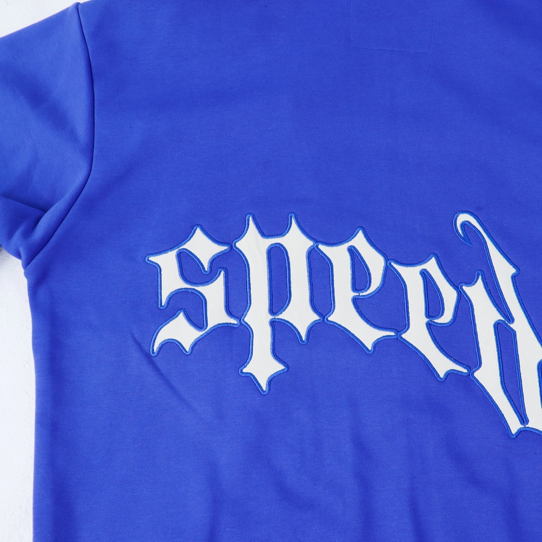 Godspeed Contrast Gothic Zip Hoodie — detail
