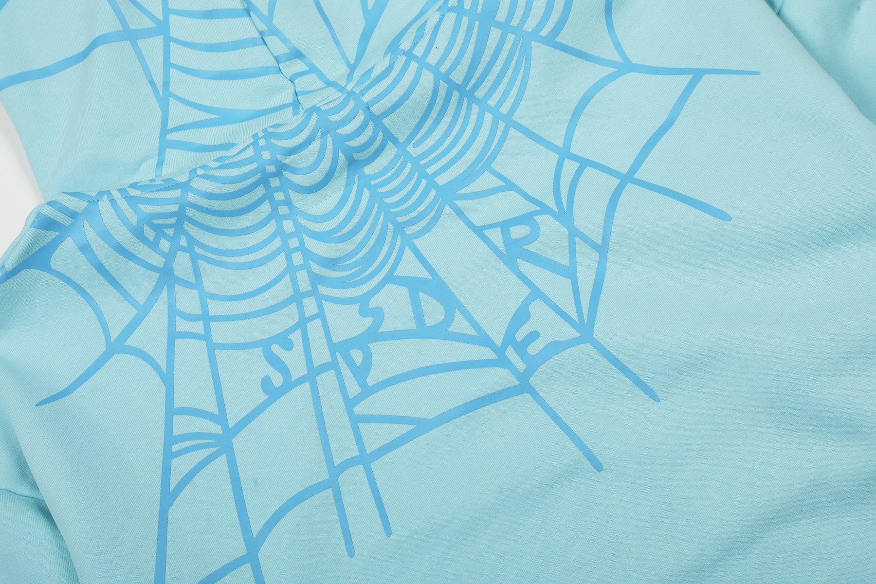 Sp5der Spiderweb Graphic Hoodie & Jogger Matching Set — detail