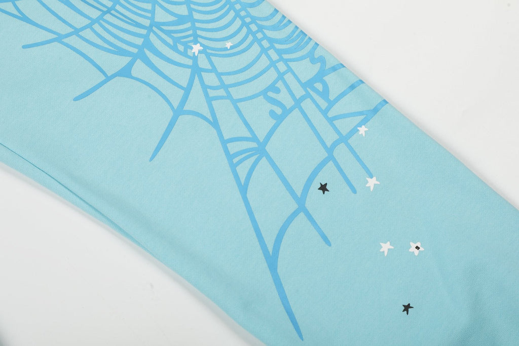 Sp5der Spiderweb Graphic Hoodie & Jogger Matching Set — detail