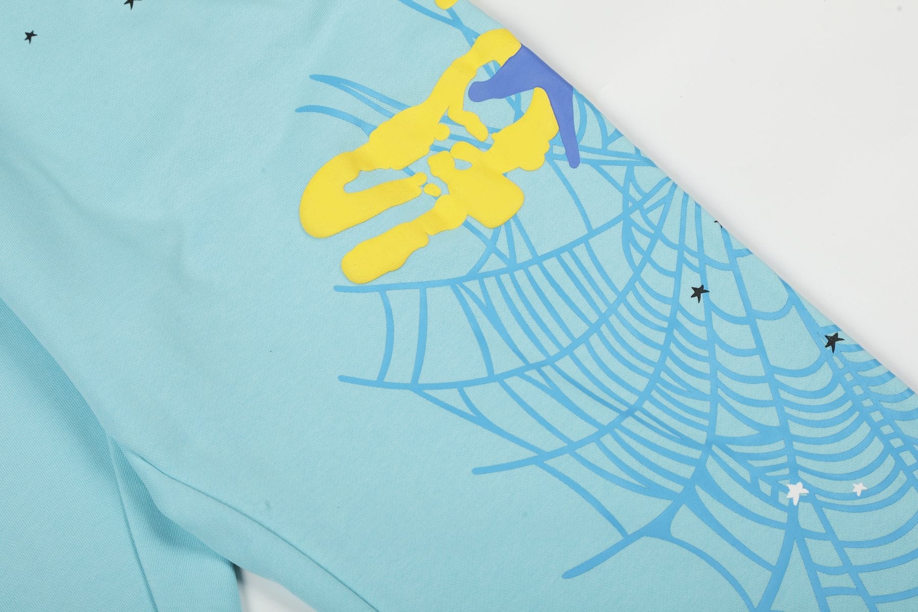 Sp5der Spiderweb Graphic Hoodie & Jogger Matching Set — detail