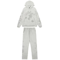 Sp5der Rhinestone Star Hoodie & Sweatpants Matching Set — hero