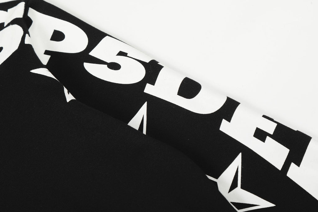 Sp5der Star Graphic Zip Hoodie & Pants Matching Set — detail
