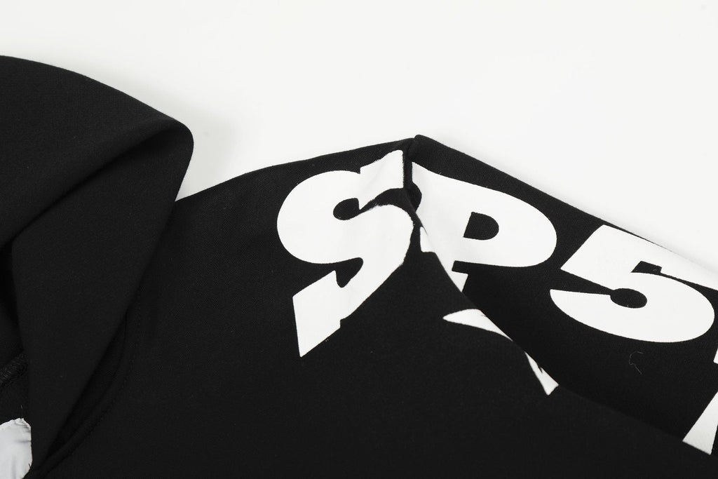 Sp5der Star Graphic Zip Hoodie & Pants Matching Set — detail