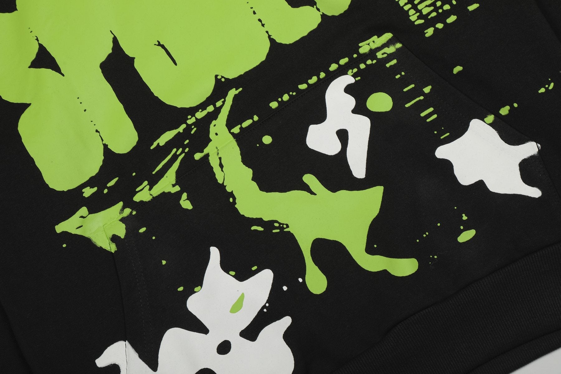 Sp5der Web Graphic Hoodie & Sweatpants Matching Set — detail