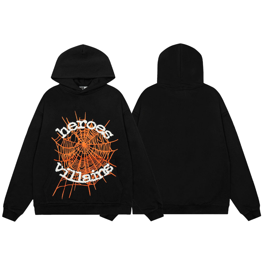 Sp5der Spiderweb Graphic Hoodie — hero