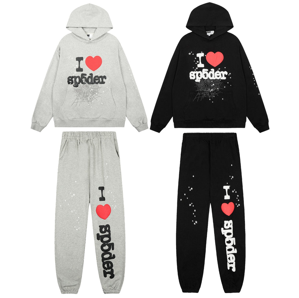 Sp5der I Heart Web Graphic Matching Set — comparison