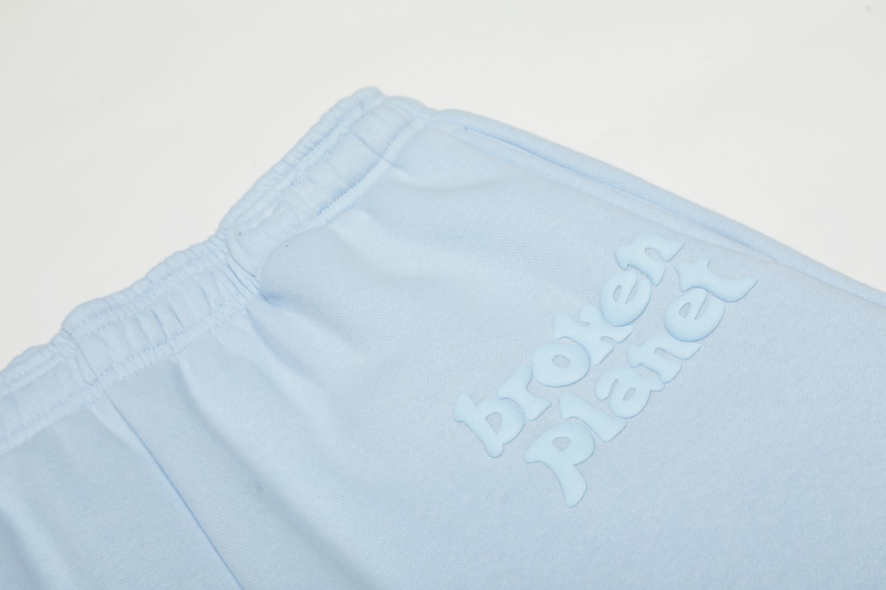 Sp5der Light Blue Tonal Graphic Zip Hoodie & Sweatpants Set — detail