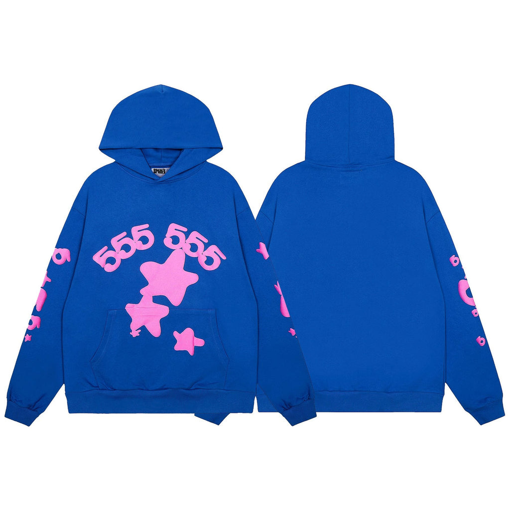Sp5der Blue Star 555 Graphic Matching Set — front