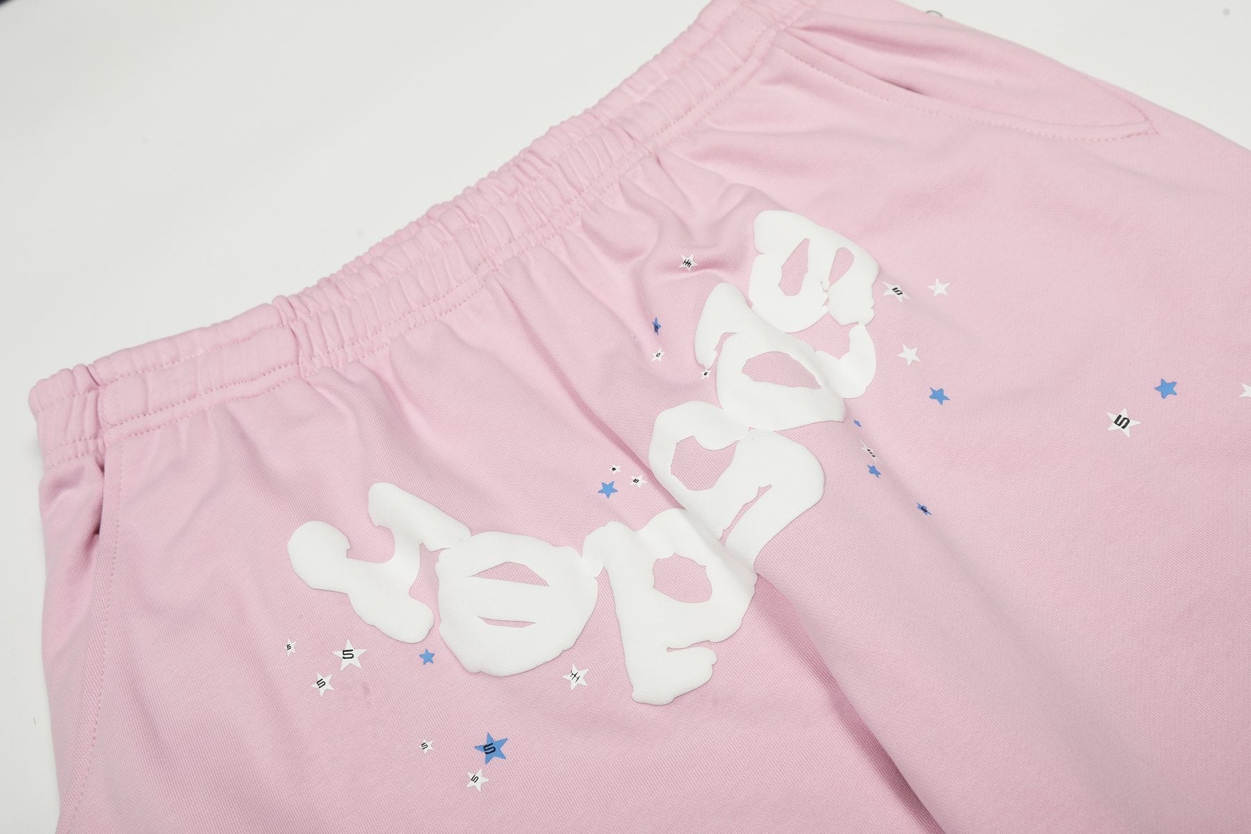 Sp5der Spiderweb Graphic Hoodie & Sweatpants Matching Set — detail