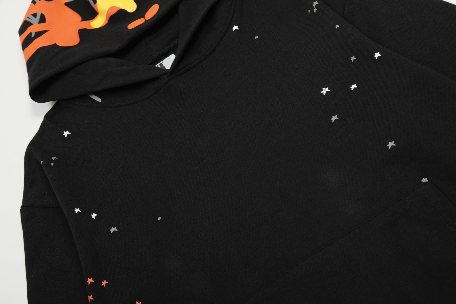 Sp5der Spiderweb Graphic Hoodie & Jogger Matching Set — detail