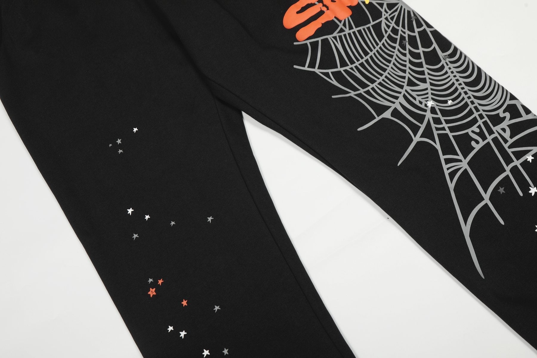 Sp5der Spiderweb Graphic Hoodie & Jogger Matching Set — detail